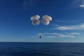 Video phi hành gia Mỹ trở về Trái đất sau 9 tháng ‘mắc kẹt’ trên ISS