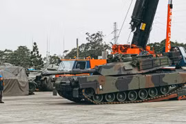 Đài Loan nhận lô xe tăng chủ lực M1 Abrams đầu tiên của Mỹ