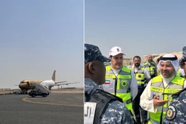 Bị đe dọa đánh bom, máy bay Gulf Air hạ cánh an toàn tại Kuwait