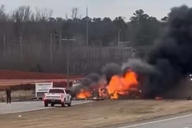 Trực thăng quân sự Mỹ rơi, không ai sống sót