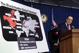 Bắt giữ 97 đối tượng trong đường dây tin tặc toàn cầu