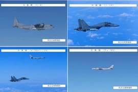 10 máy bay quân sự Trung Quốc và Nga bay gần Nhật Bản?