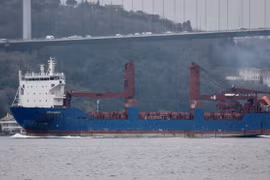 Sau vụ nổ trong buồng máy, tàu hàng Nga bị chìm ở Địa Trung Hải