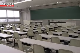 Hàng trăm trường đại học tư tại Nhật Bản không tuyển đủ sinh viên