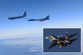 Chiến đấu cơ Nga chặn hai oanh tạc cơ Mỹ trên Biển Baltic