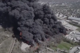 Nổ lớn tại nhà máy hóa chất ở Trung Quốc