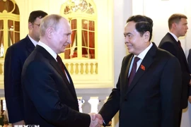 Chủ tịch Quốc hội Trần Thanh Mẫn hội kiến Tổng thống Liên bang Nga Vladimir Putin