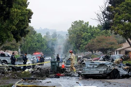 Rơi máy bay ở Mỹ, 6 người tử nạn