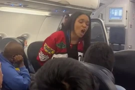 Máy bay không thể cất cánh vì nữ hành khách say rượu