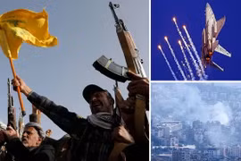 Israel tấn công dữ dội các mục tiêu của lực lượng Houthi ở Yemen