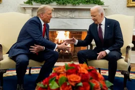 Tổng thống Mỹ Joe Biden gặp ông Donald Trump tại Nhà Trắng