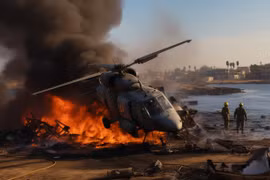 Máy bay quân sự Mỹ rơi xuống phía đông Biển Địa Trung Hải