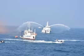 Lực lượng Bảo vệ bờ biển Nhật Bản - Ấn Độ diễn tập chung