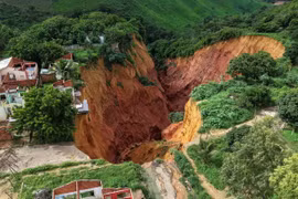 Thành phố ở Brazil ban bố tình trạng khẩn cấp sau khi xuất hiện những hố sụt lớn 