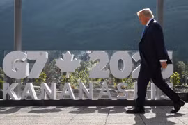 Sau cảnh báo người dân Tehran ‘nên sơ tán ngay’, Tổng thống Trump rời Hội nghị G7 sớm