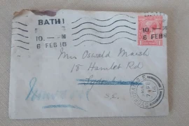 Bức thư gửi hơn 1 thế kỷ mới đến được địa chỉ