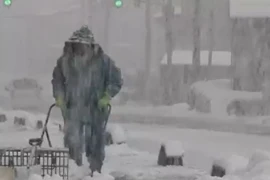 Tuyết rơi kỷ lục tại nhiều thành phố ở Nhật Bản 