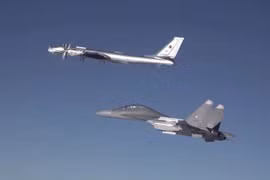 Máy bay Trung Quốc - Nga tuần tra chung, Hàn Quốc điều tiêm kích giám sát