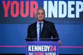 Ông Trump phát biểu sau kính chống đạn, nói về ứng viên độc lập Robert F. Kennedy Jr. 