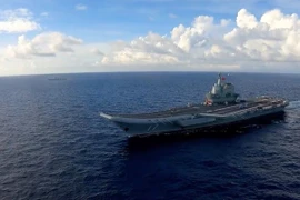 Tàu sân bay Sơn Đông của Trung Quốc lần đầu xuất hiện ở Thái Bình Dương