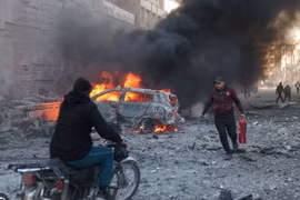 Mỹ, Thổ Nhĩ Kỳ và Israel không kích các mục tiêu trên khắp Syria