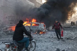 Mỹ, Thổ Nhĩ Kỳ và Israel không kích các mục tiêu trên khắp Syria