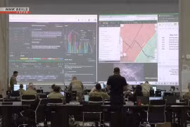 Bên trong trung tâm giám sát ngừng bắn ở Dải Gaza