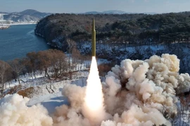 Triều Tiên phóng tên lửa đạn đạo ra biển
