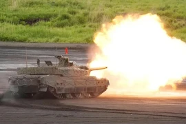 Nhật Bản diễn tập bắn đạn thật quy mô lớn tại chân núi Phú Sĩ