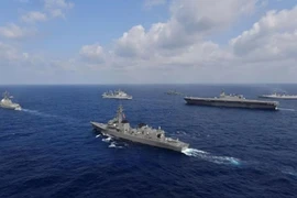 Mỹ-Nhật-Philippines-Australia tập trận chung ở Biển Đông