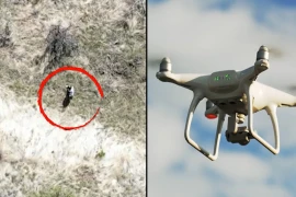 Cảnh sát dùng thiết bị bay không người lái tìm thấy bé gái mất tích