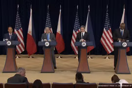 Mỹ - Philippines nối lại đối thoại an ninh quốc phòng 2+2, tái khẳng định 'tầm nhìn chung'