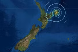 Liên tiếp cảnh báo sóng thần sau loạt động đất mạnh ở New Zealand