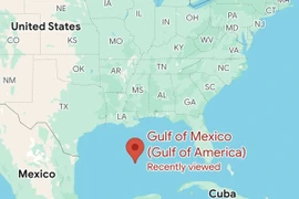 Google Maps đổi tên Vịnh Mexico thành ‘Vịnh Mỹ’