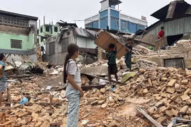 Lại xảy ra động đất mạnh 5,6 độ richter tại Myanmar