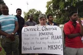  Mỹ cam kết hỗ trợ tìm kiếm máy bay MH370 mất tích