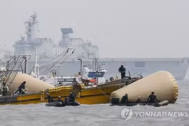 Hàn Quốc hỗ trợ cho gia đình nạn nhân nước ngoài trong vụ chìm phà