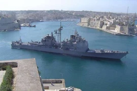 Mỹ triển khai tàu tuần dương tên lửa Vella Gulf tới biển Đen