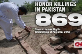 Cặp vợ chồng Pakistan bị chặt đầu trong "cái chết danh dự"