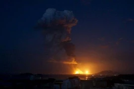 Nổ nhà máy hóa chất làm rung chuyển nhà cửa ở Trung Quốc