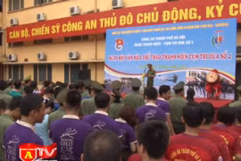 Khai mạc ngày hội văn hóa thể thao thanh niên CATP Hà Nội