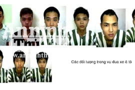 Các đối tượng đua ôtô sắp hầu tòa