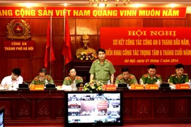 Giữ vững an ninh chính trị, trật tự an toàn xã hội