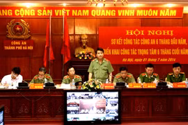 Giữ vững an ninh chính trị, trật tự an toàn xã hội