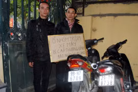 Triệt phá ổ nhóm chuyên trộm xe máy