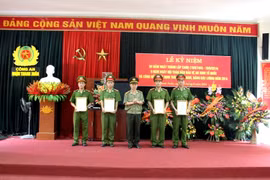 Gặp mặt nhân ngày truyền thống lực lượng Công an nhân dân