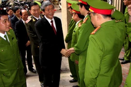 Giữ trọn niềm tin yêu của nhân dân với người chiến sĩ Công an