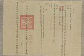 Châu bản triều Nguyễn trở thành di sản thế giới