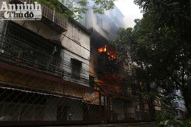 Cháy tại khu tập thể Viện Năng lượng (Đống Đa)