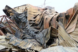 Hình ảnh khủng khiếp vụ hỏa hoạn làm cháu bé 3 tuổi tử vong